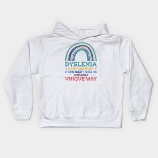 Dyslexia Awareness Dyslexic Kids Hoodie